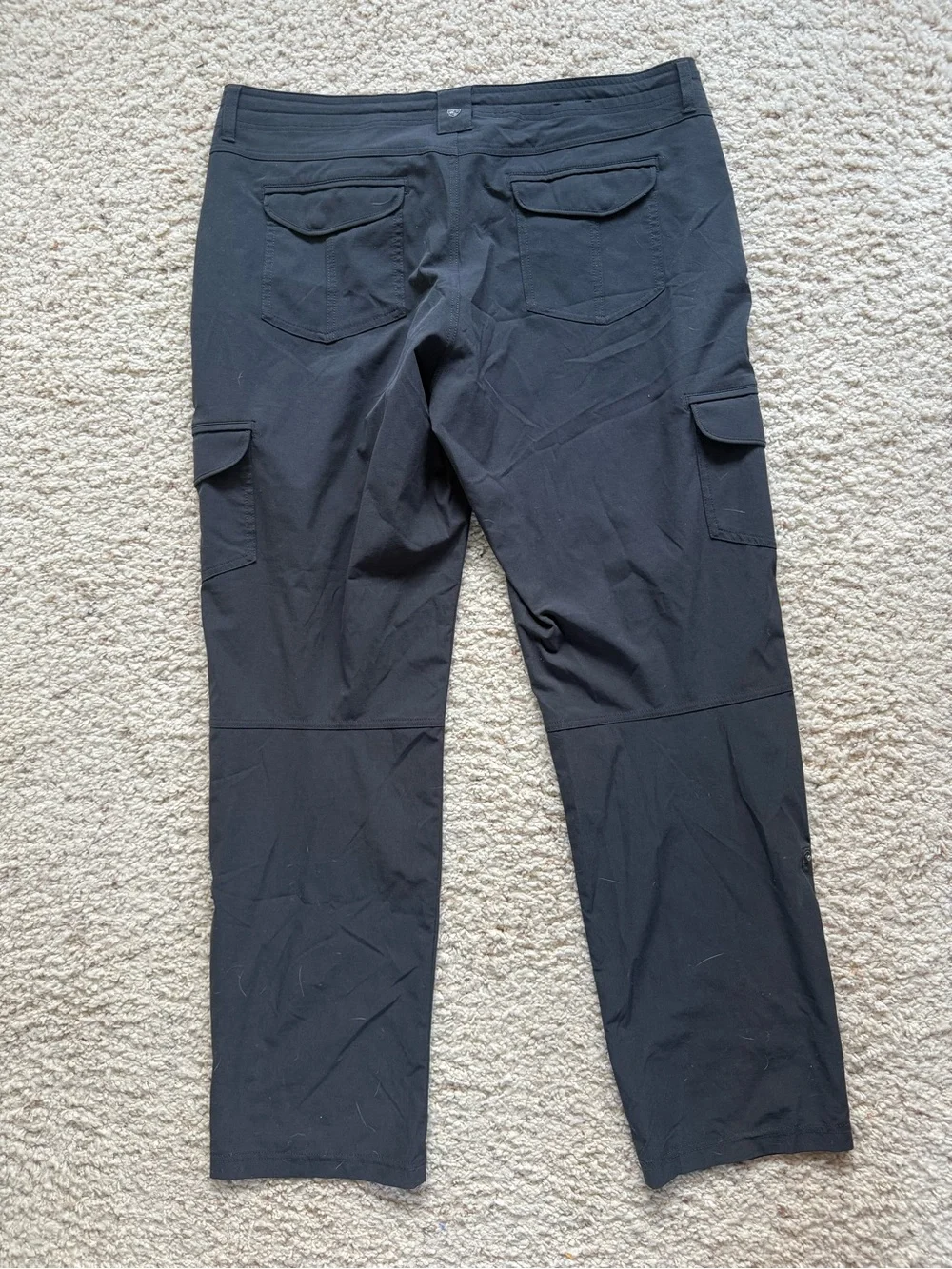 Kuhl Pants Freeflex Roll-Up Women's 16 Reg Gray Hiking Climbing Outdoors 6326